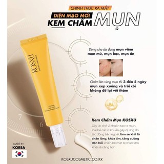 Kem mụn nhím Kosxu khô nhân mụn nhanh
