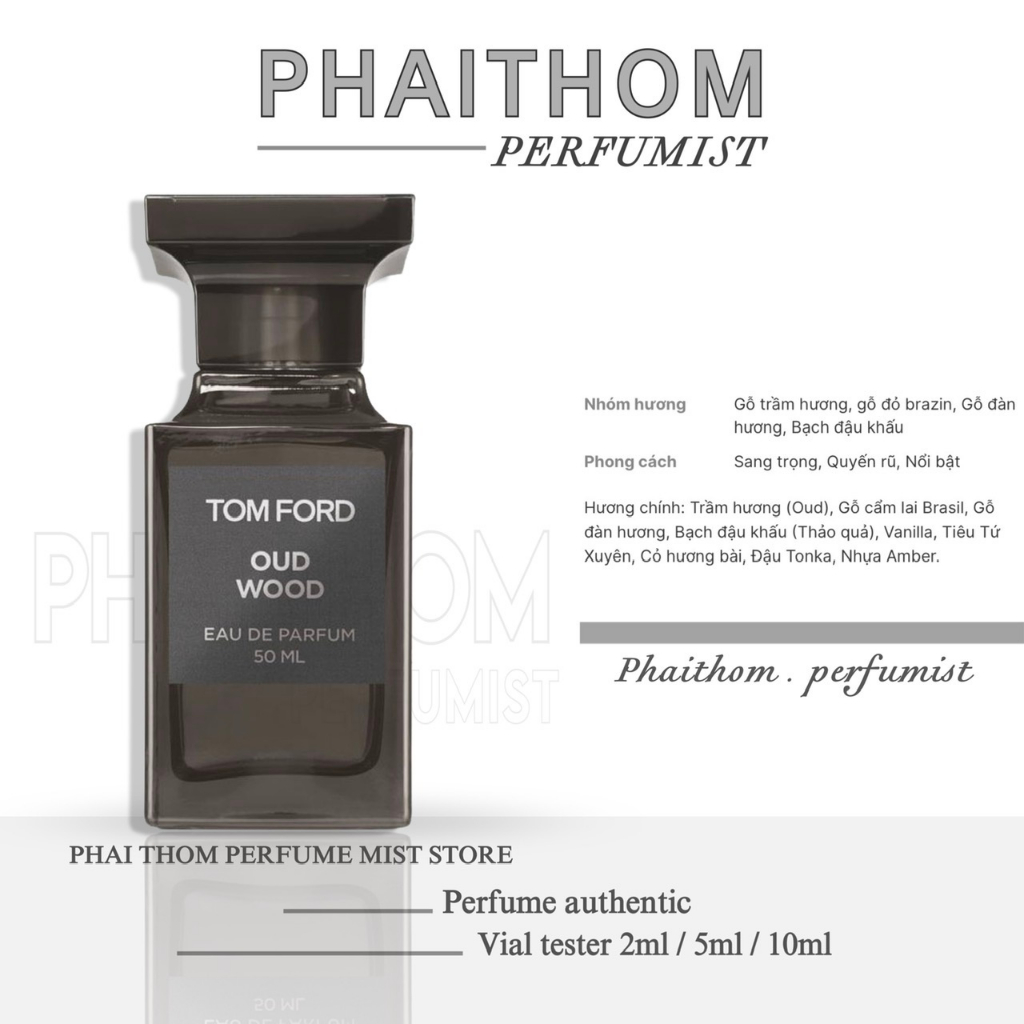 🌟 𝐏𝐇𝐀𝐈𝐓𝐇𝐎𝐌 🌟 Tom Ford Oud Wood | Nước hoa nam 🌟