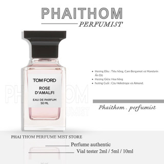 🌟 𝐏𝐇𝐀𝐈𝐓𝐇𝐎𝐌 🌟 tom ford rose d'amalfi | nước hoa unisex 🌟