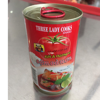 CÁ HỘP SỐT CÀ 3 CÔ GÁI 155g