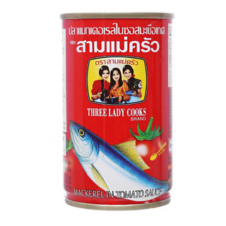 CÁ HỘP SỐT CÀ 3 CÔ GÁI 155g