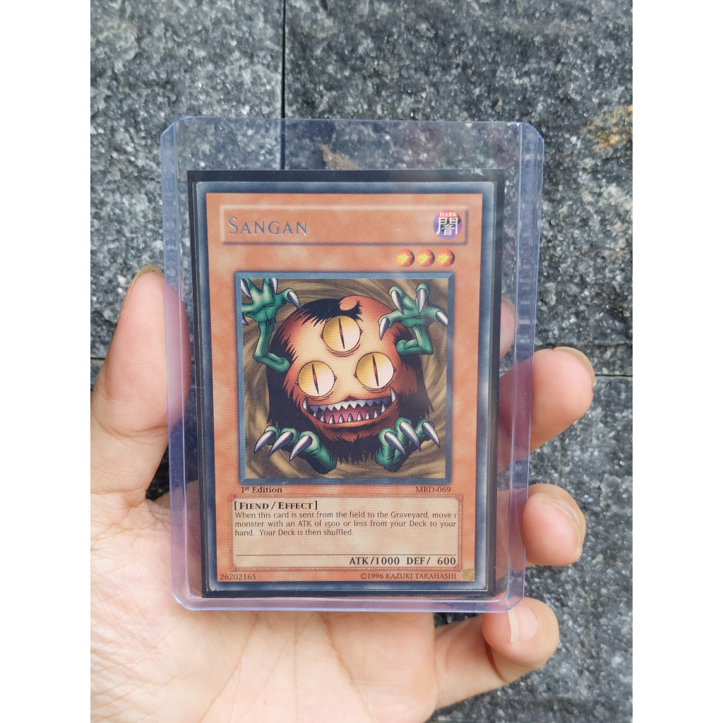 Thẻ Bài Mint90 Yugioh Monster Sangan - MRD-069 - Rare 1st