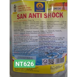 San anti shock - bổ sung vitamin, tăng sức đề kháng cho tôm, cá, lươn, ếch