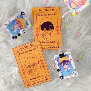 Card Haikyuu Kageyama Tobio, Hinata Shoyo | Card Thi Tốt Haikyuu | bóc pack nhân phẩm Anime Haikyuu