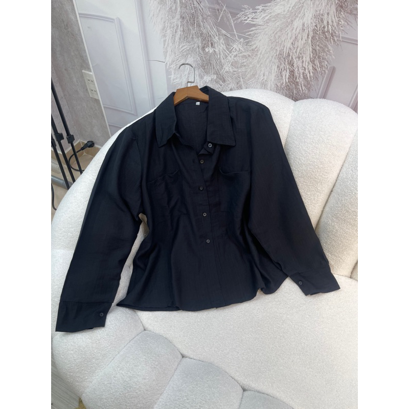 Áo sơ mi lụa xước bigsize 55-90kg