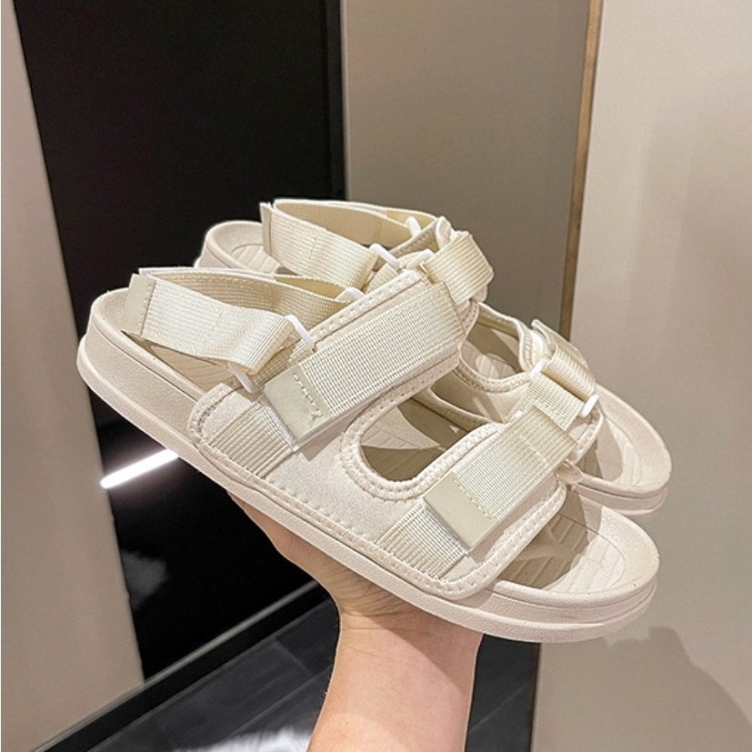 Giày Sandal quai ngang nữ US23 êm chân cao cấp 2023