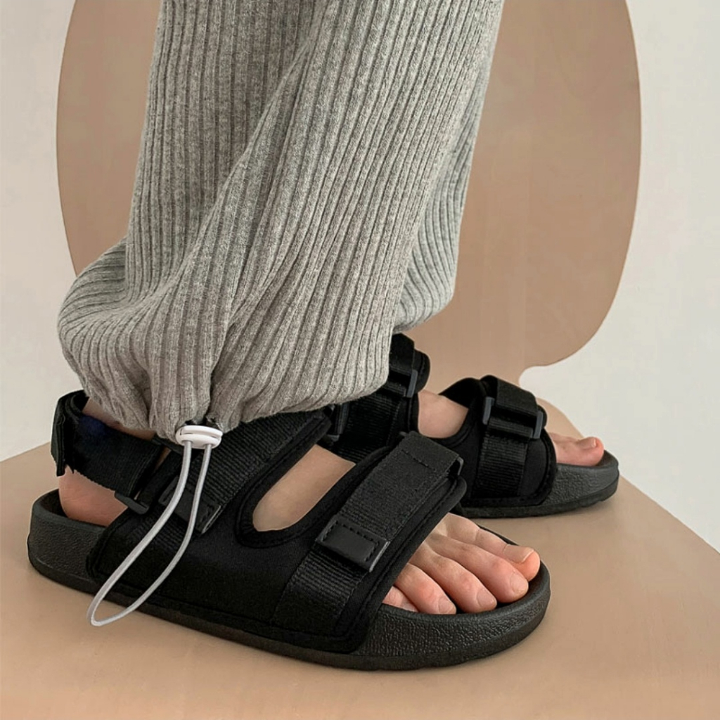 Giày Sandal quai ngang nữ US23 êm chân cao cấp 2023