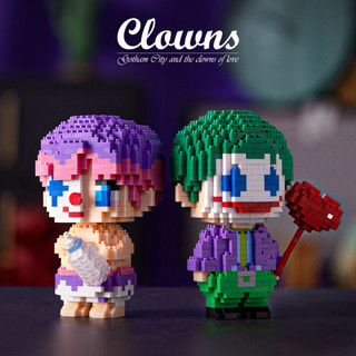 Đồ chơi lắp ráp joker - mô hình 3d nanoblock
