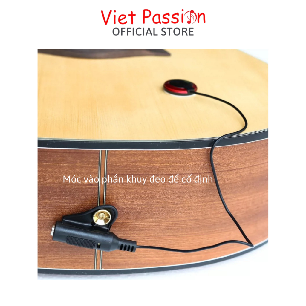 Pickup kích âm thanh từ đàn guitar ra loa không cần đục thùng  P011 P012 pickup AD20 chất lượng vietpassion