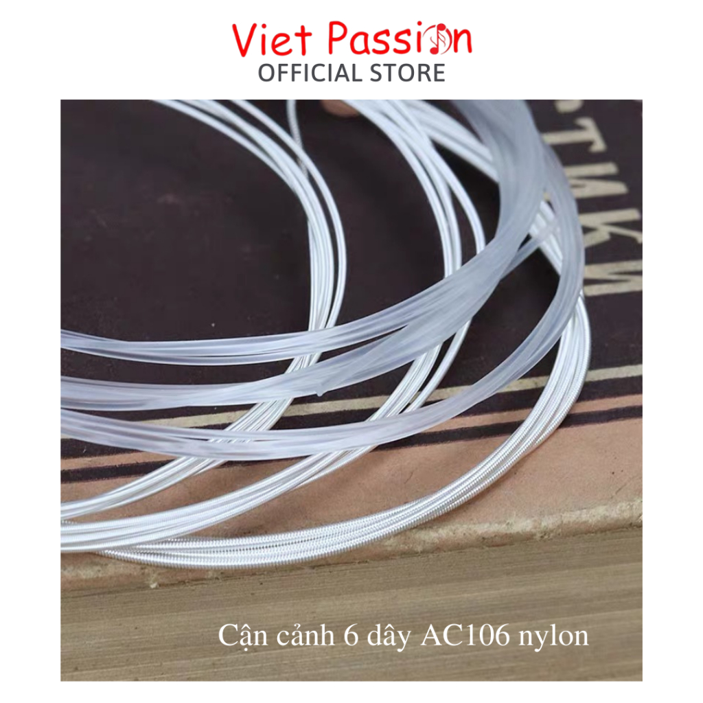 Dây đàn guitar classic Alice A106 chính hãng dây nilon cho đàn ghi ta cổ điển Viet Passion