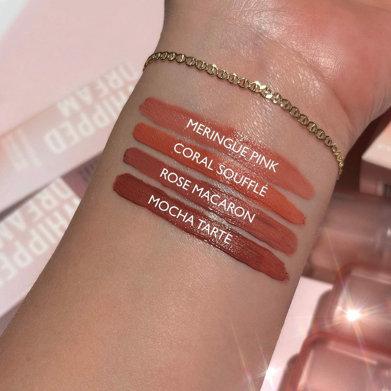 Sample son, má hồng, màu mắt Kaja Whipped Dream 0.2g x 4 ô