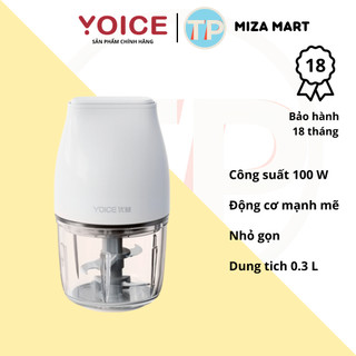 Máy xay thịt yoice y-jr63, 0.3l, 3 cặp lưỡi, xay rau, củ, quả, thức ăn cho bé ăn dặm, xay sinh tố, xay đồ ăn nhuyễn