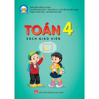 Sách - toán 4 bình minh - sách giáo viên