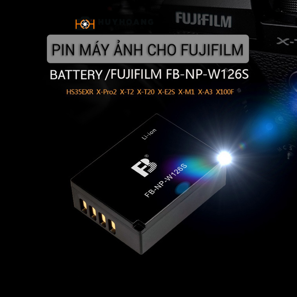 Pin NP-W126S dành cho máy ảnh Fufjifilm