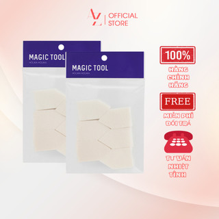 Set 6 mút tán kem nền Holika Holika Magic Tool Foundation Sponge 6P 5x3 (cm)/mút - 7171