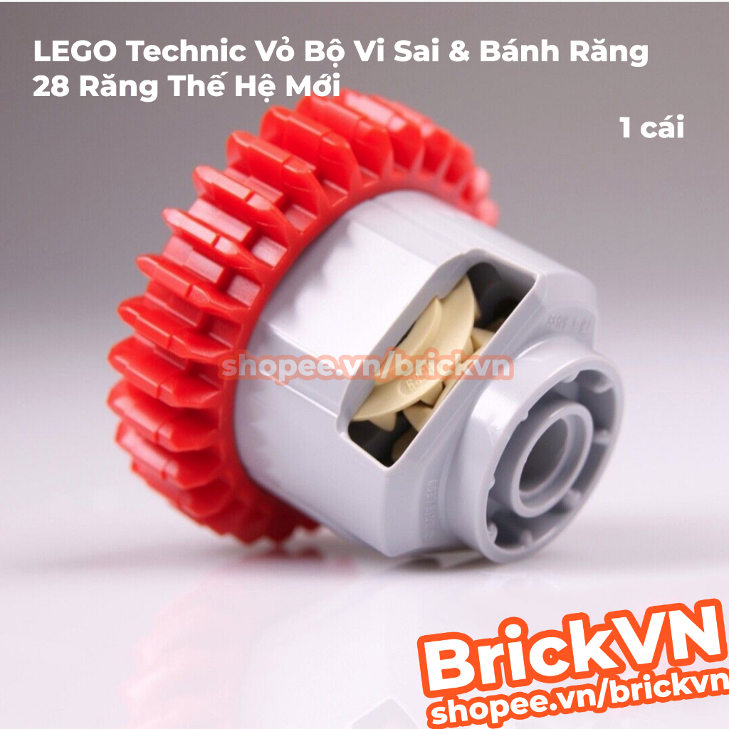 LEGO Technic Hộp Số Vi Sai & Bánh Răng 28 Răng Thế Hệ Mới