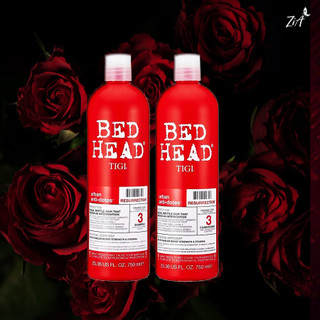 Cặp Dầu Xả Gội Tigi Bed Head Resurrection Shampoo & Conditioner 750ml ĐỏPhục Hồi Tóc Khô Xơ,Giảm Gãy Dụng
