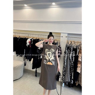 Váy xuông Mickey tay hến