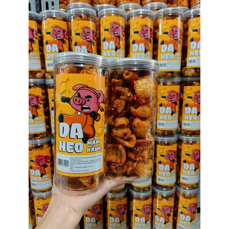 Da Heo Mắm Hành Hũ Ped 150gr