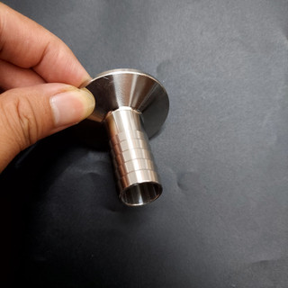 Clamp đuôi chuột cùm kẹp clamp phi 8 phi 10 phi 12 phi 14 phi 16 phi 19 phi 25 phi 32 phi 38 (mặt 50.5)  gioăng silicon