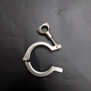 Clamp đuôi chuột cùm kẹp clamp phi 8 phi 10 phi 12 phi 14 phi 16 phi 19 phi 25 phi 32 phi 38 (mặt 50.5)  gioăng silicon