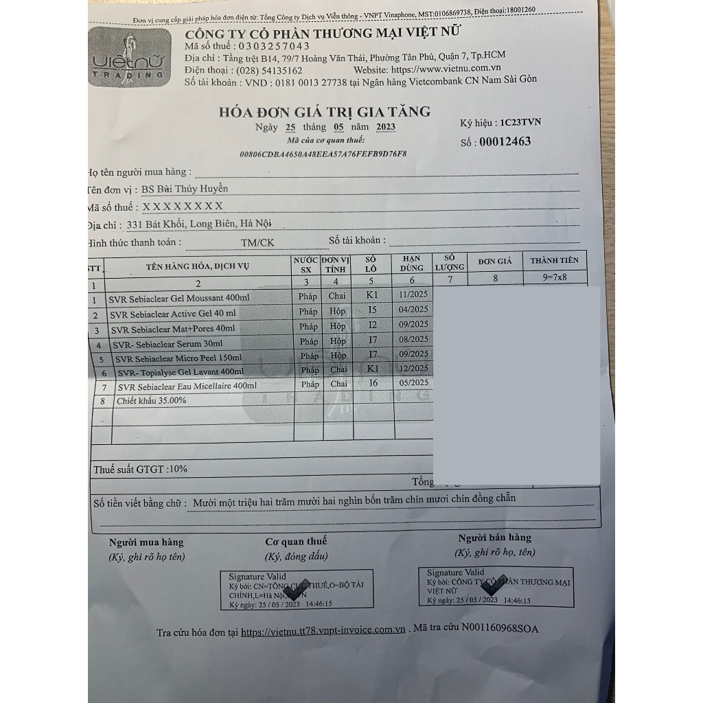 Serum S.V.R Seabiaclear 4% Niacinamide và 14% PHA Tinh Chất Dưỡng 30ml