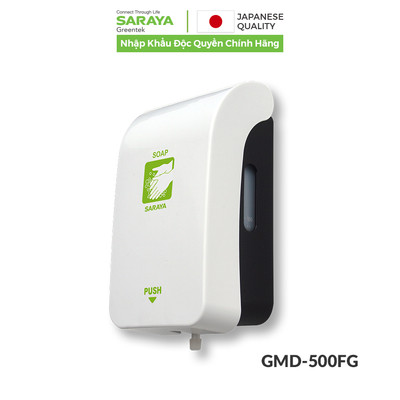 Thiết bị bơm dung dịch bằng tay Saraya (xà phòng tạo bọt GMD-500FG / sát khuẩn phun sương GMD-500A)