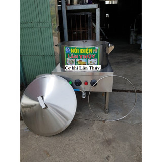 [ miễn ship gọi 0962908510 ]Nồi tráng bánh cuốn điện đường kính 35cm( tặng vải và que lấy bánh )