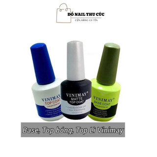 Base top vinimay,cứng móng,gel loang,sơn lì,bộ sản phẩn vinimay