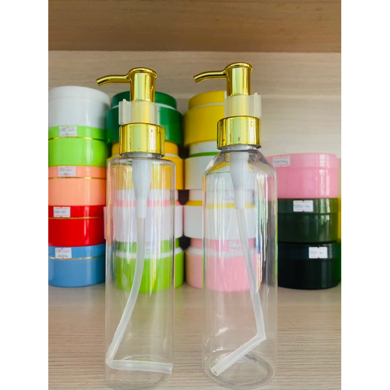 Chai 150ml 200ml vòi  vàng cao cấp