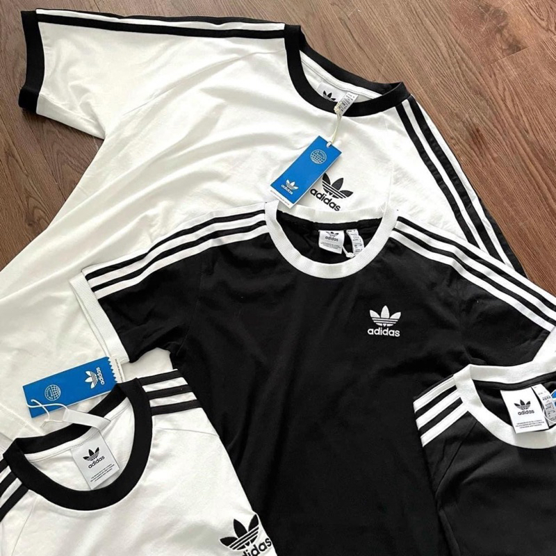 Áo thun Adidas Unisex nam nữ Basic logo ngực thoáng mát vải mịn cao cấp