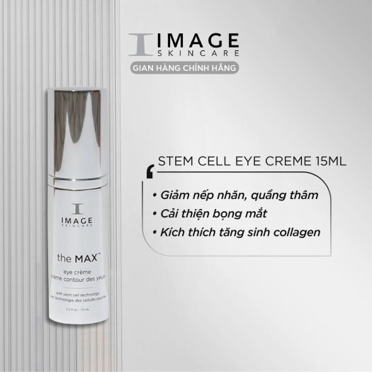 Kem giảm nhăn vùng mắt Image Skincare The Max Stem Cell Eye Creme 3ml