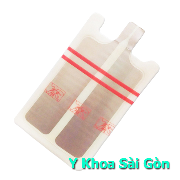 Điện Cực Mass Dùng 1 Lần RS25 - Tấm lắc đôi người lớn RS25 - Túi 5 Miếng