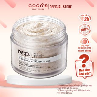 [DATE 07/2024] Mặt Nạ Đất Sét Rep Hoa Hồng Se Khít Lỗ Chân Lông, Dưỡng Sáng Da RE:P Bio Fresh Mask 130g