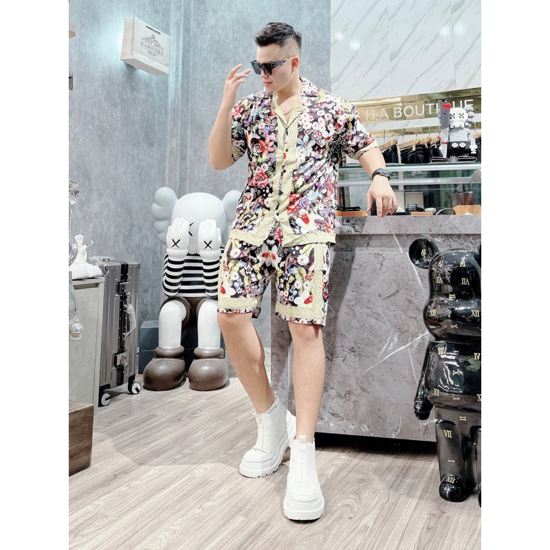 bộ lụa nam  cao cấp