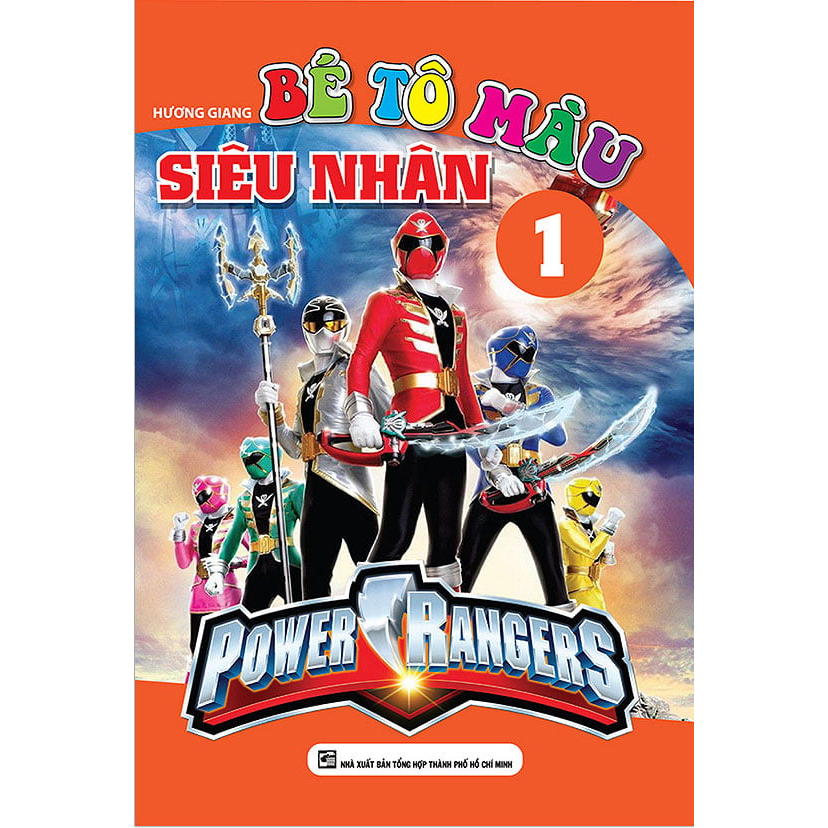 Sách - Combo Bé Tô Màu Siêu Nhân 5 tập