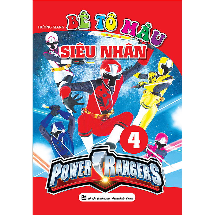 Sách - Combo Bé Tô Màu Siêu Nhân 5 tập