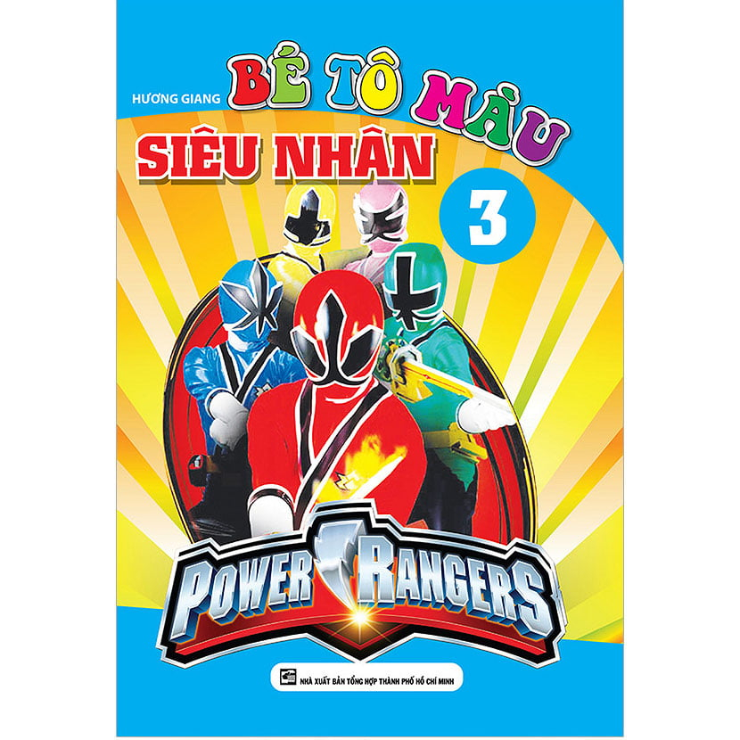 Sách - Combo Bé Tô Màu Siêu Nhân 5 tập