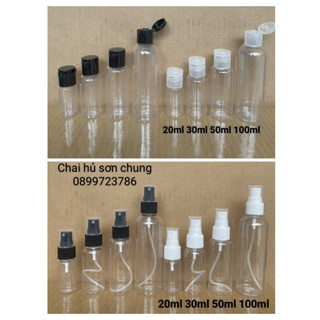 Chai nhựa 20ml/30ml/50ml/100ml