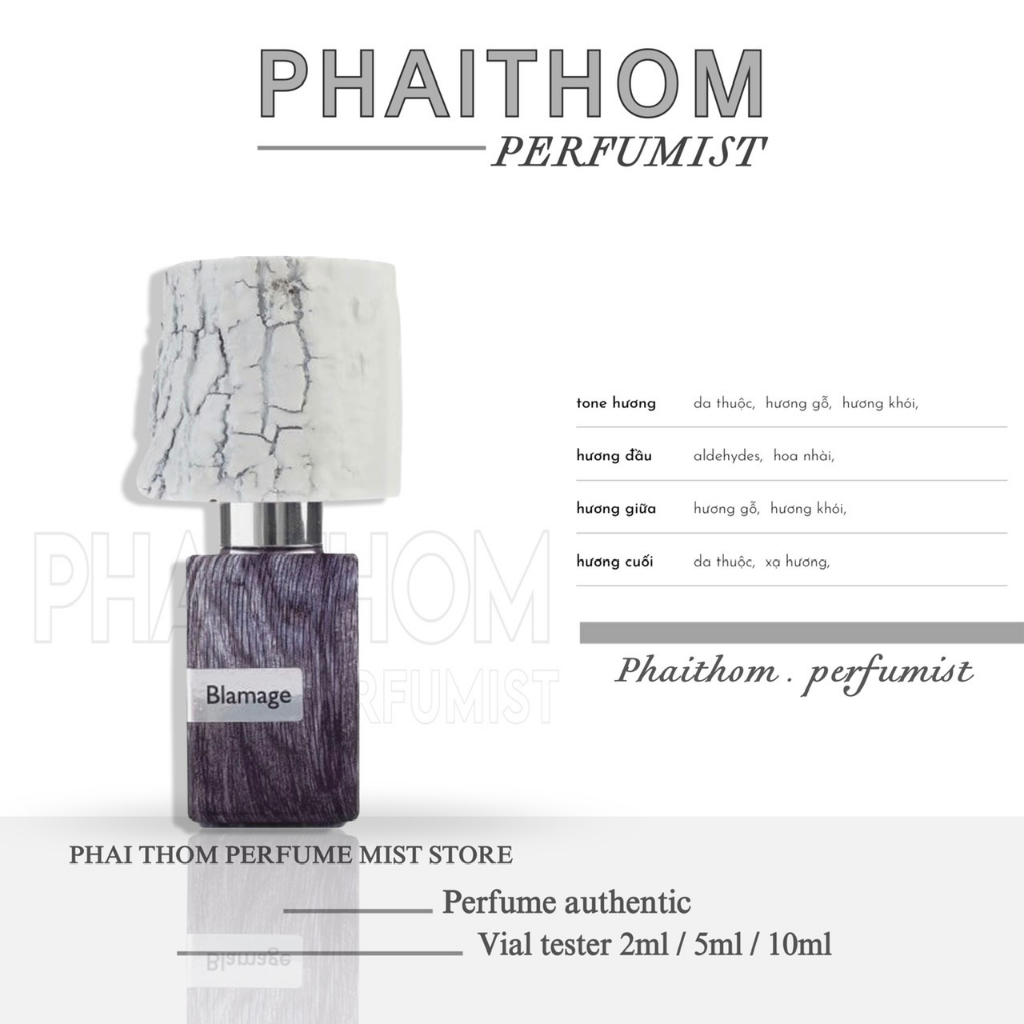 🌟 𝐏𝐇𝐀𝐈𝐓𝐇𝐎𝐌 🌟 NASOMATTO Blamage | Nước hoa unisex 🌟