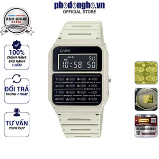 Đồng hồ nam dây nhựa data bank casio anh khuê ca-53wf-8bdf