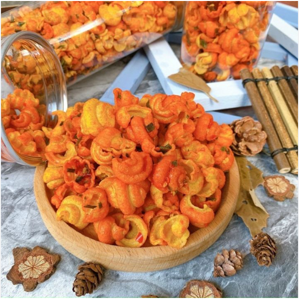 100g Bánh hành hình ốc sò thơm hành vị mặn thơm ngon