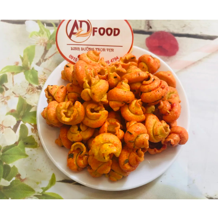 100g Bánh hành hình ốc sò thơm hành vị mặn thơm ngon