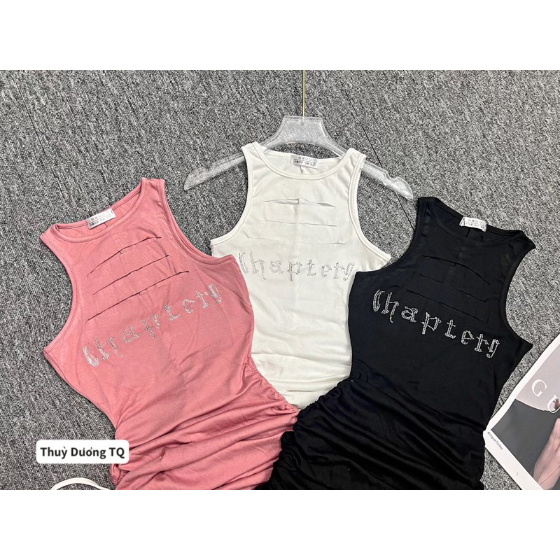 Đầm body khoét ngực rút dây