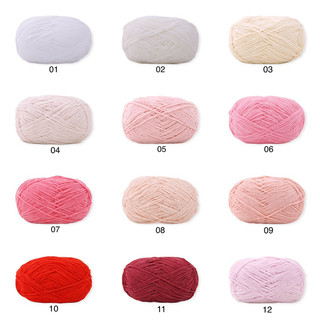 Len nhung gấu XueFeiEr loại 1 - nhung 3mm