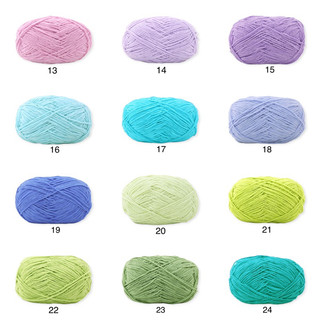 Len nhung gấu XueFeiEr loại 1 - nhung 3mm
