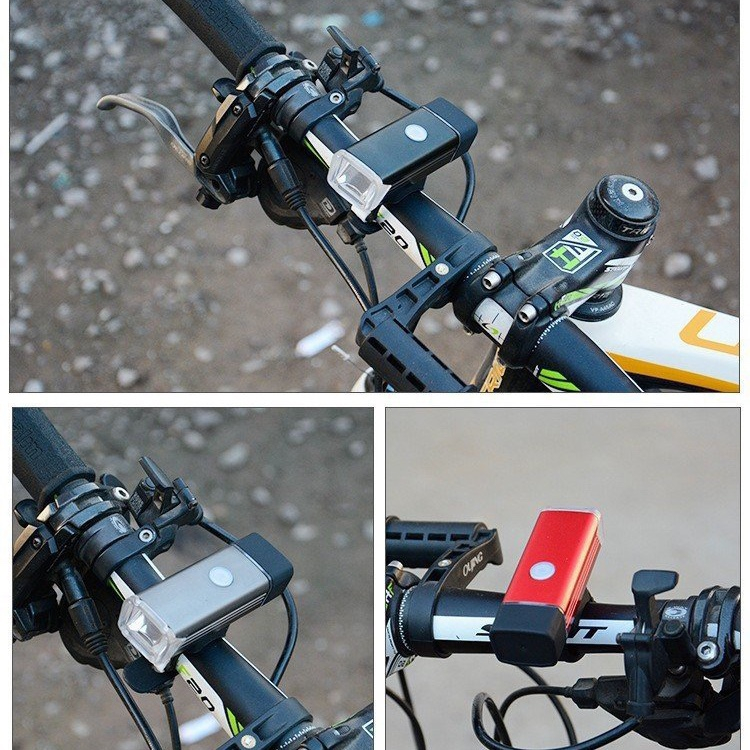 Đèn Xe Đạp PEDAN Đèn Led Xe Đạp Nhiều Chế Độ Sáng Chống Nước, Đèn Xe Đạp Siêu Sáng Có Sạc USB Tiện Lợi