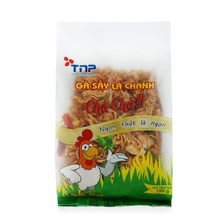 (GÓI 150G) GÀ SẤY LÁ CHANH CHÀ CHÀ THẢO NGUYÊN PHÁT (TNP) - Hàng chính hãng. Khô gà lá chanh sạch. Cam kết chất lượng.