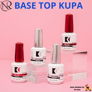 Sơn gel base/top kupa 15ml nhập khẩu từ usa - nails red