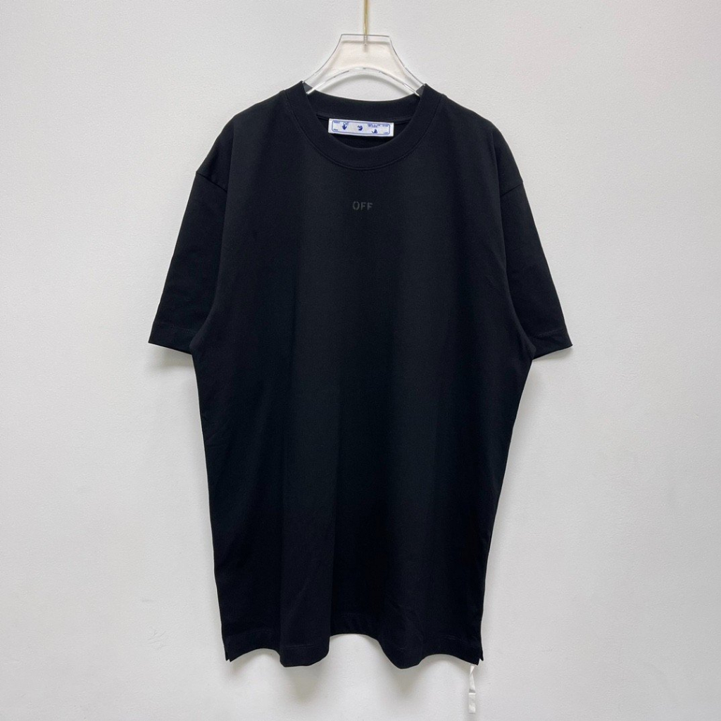 Áo phông T-shirt Off White Đen Graffiti Đen Bóng LA on web